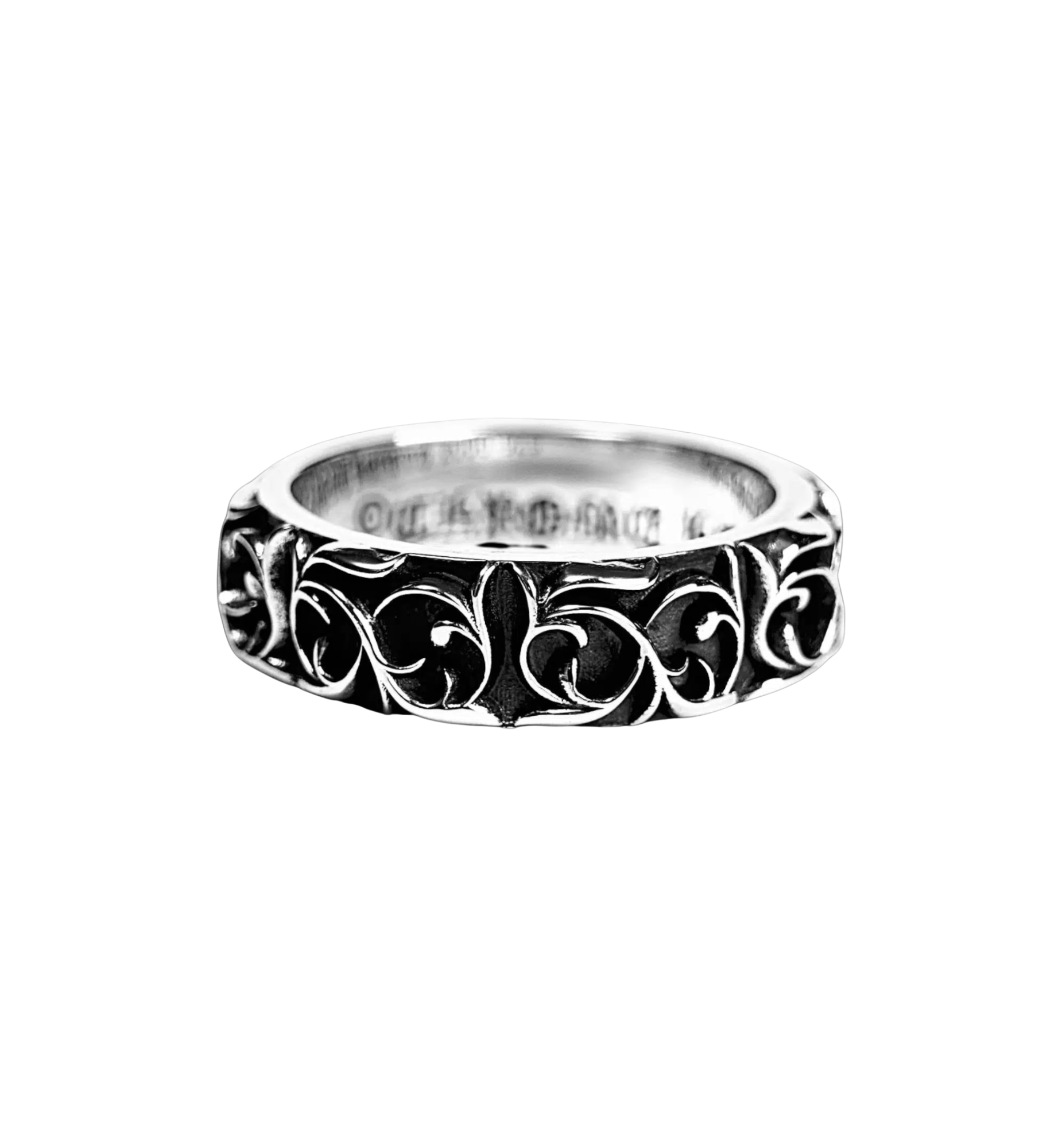 Chrome Hearts Vine Eternity Ring "Silver"