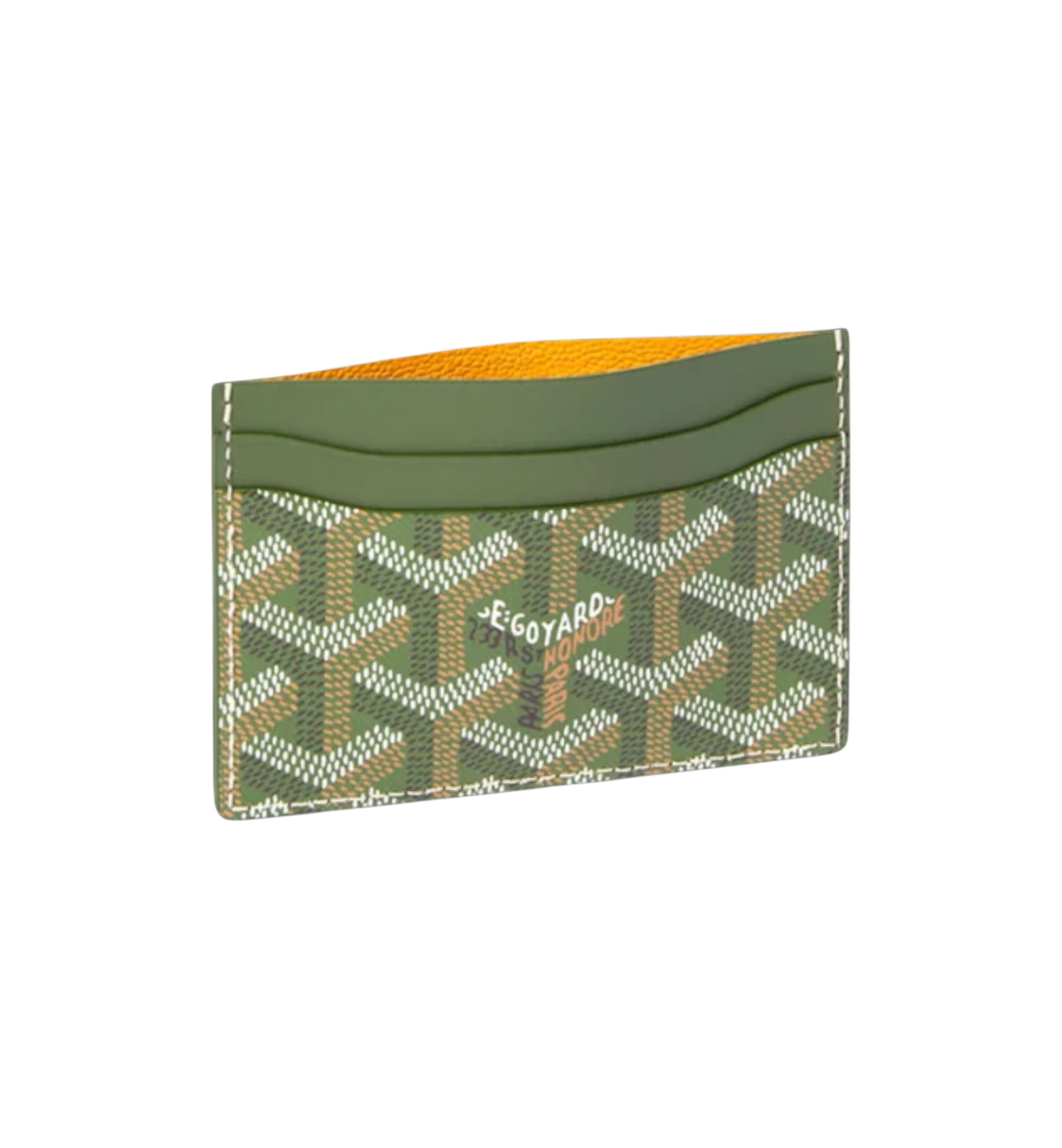 Goyard Saint Sulpice Card Wallet "Khaki"