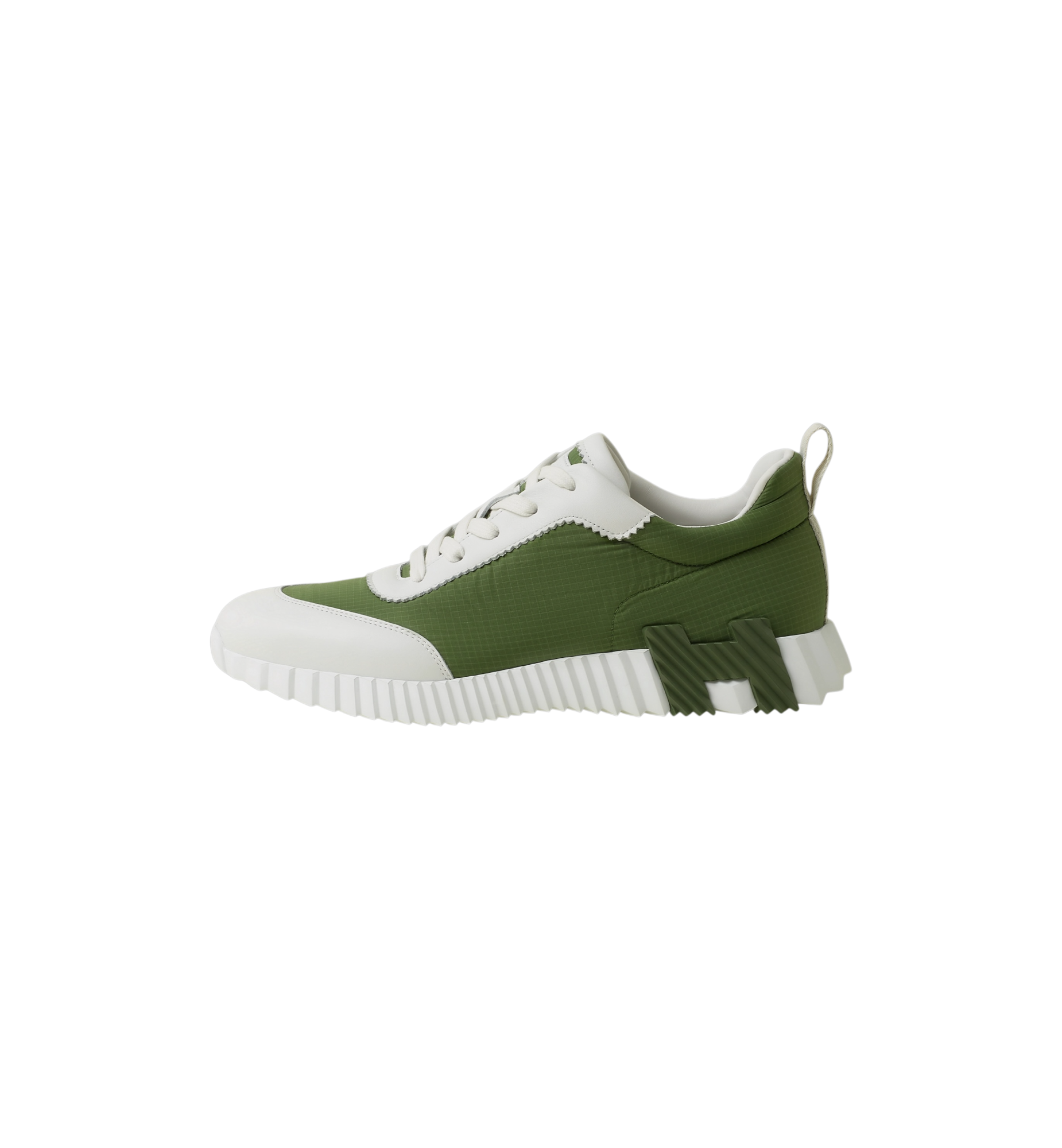 Hermes Bouncing Sneaker "Matcha/Blanc"