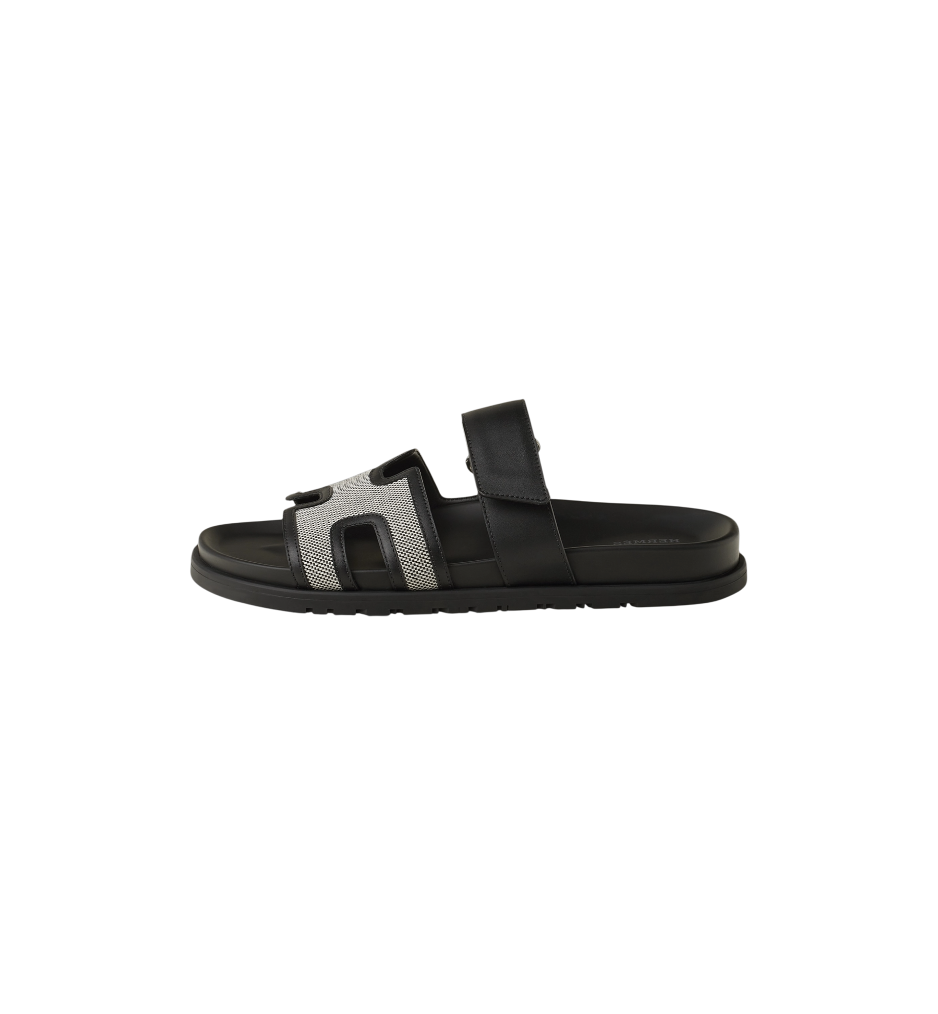 Hermes Chypre Sandal "Prunoir/Noir"