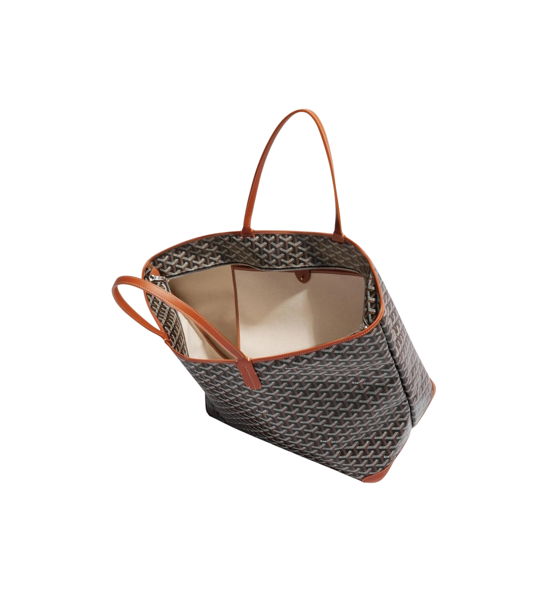 Goyard Artois Bag "GM Black & Tan"