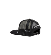 Chrome Hearts Triple Cross Trucker Hat "Black/White"