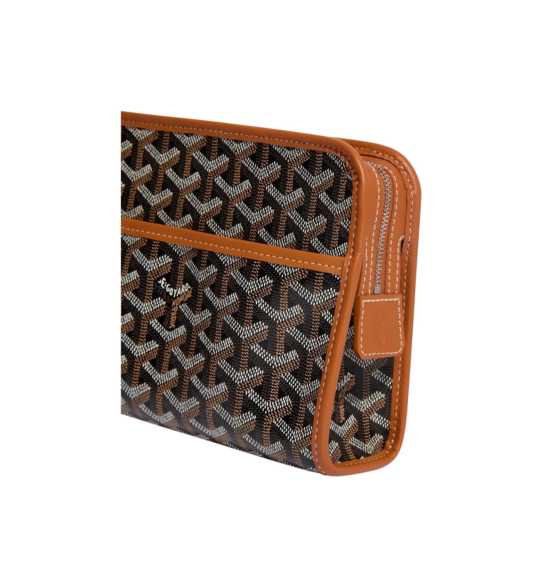 Goyard Jouvence Toiletry Bag "PM Black & Tan"
