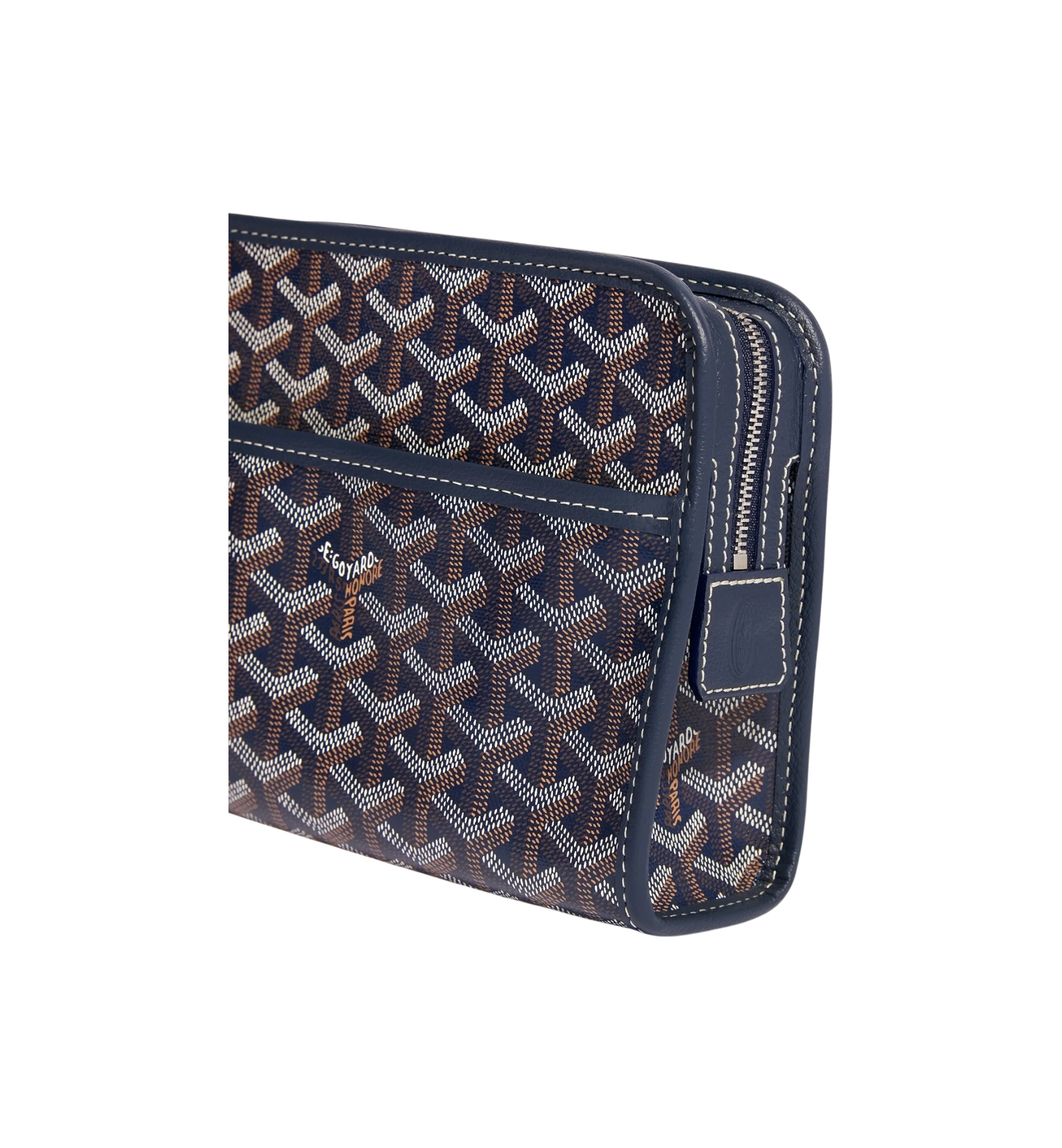 Goyard Jouvence Toiletry Bag "PM Navy Blue"