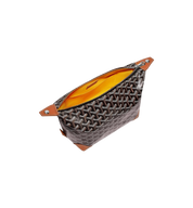 Goyard Bowling 25 Toiletry Bag "Black & Tan"
