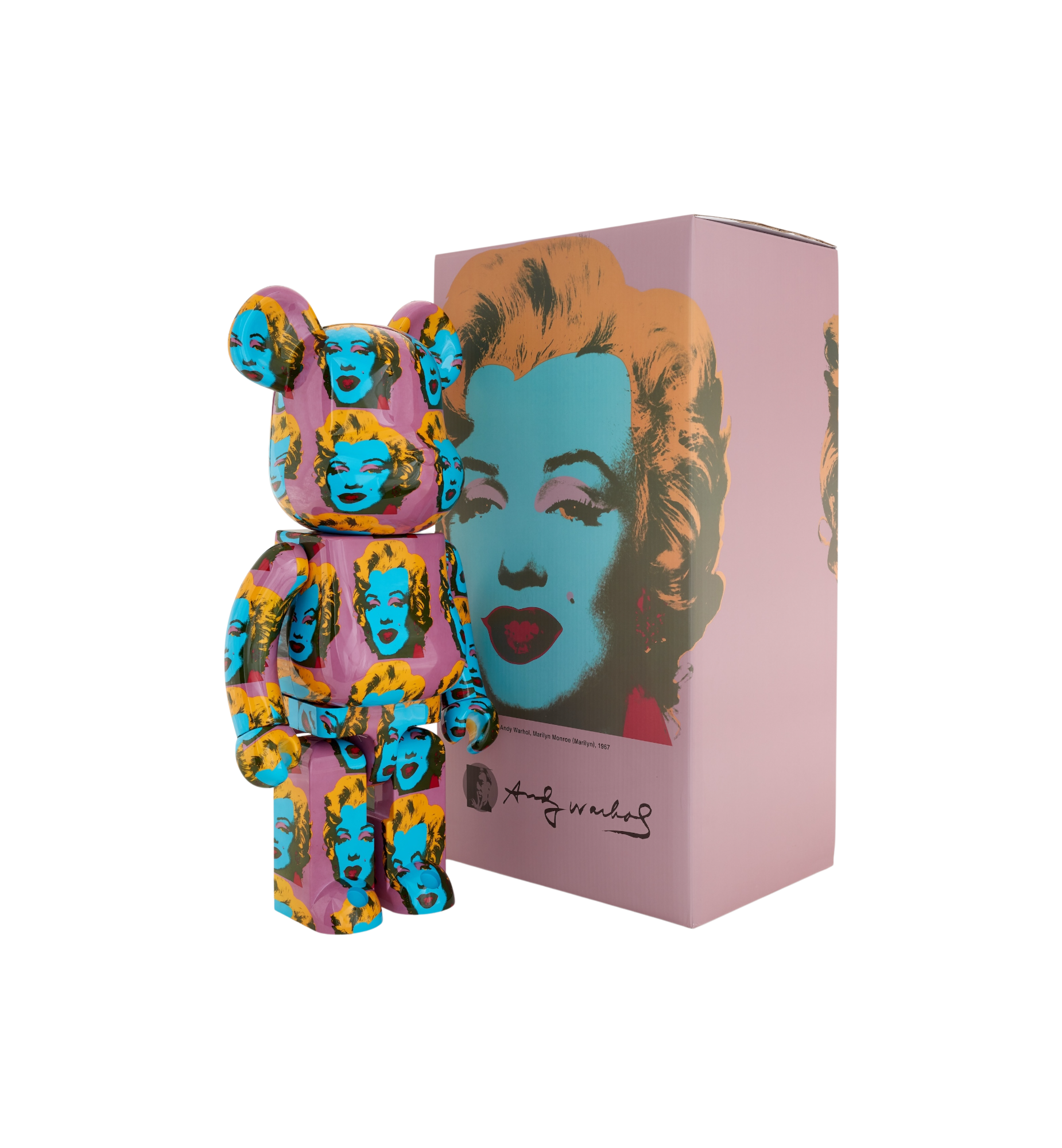 BE@RBRICK Andy Warhol Marilyn Monroe #2 1000%