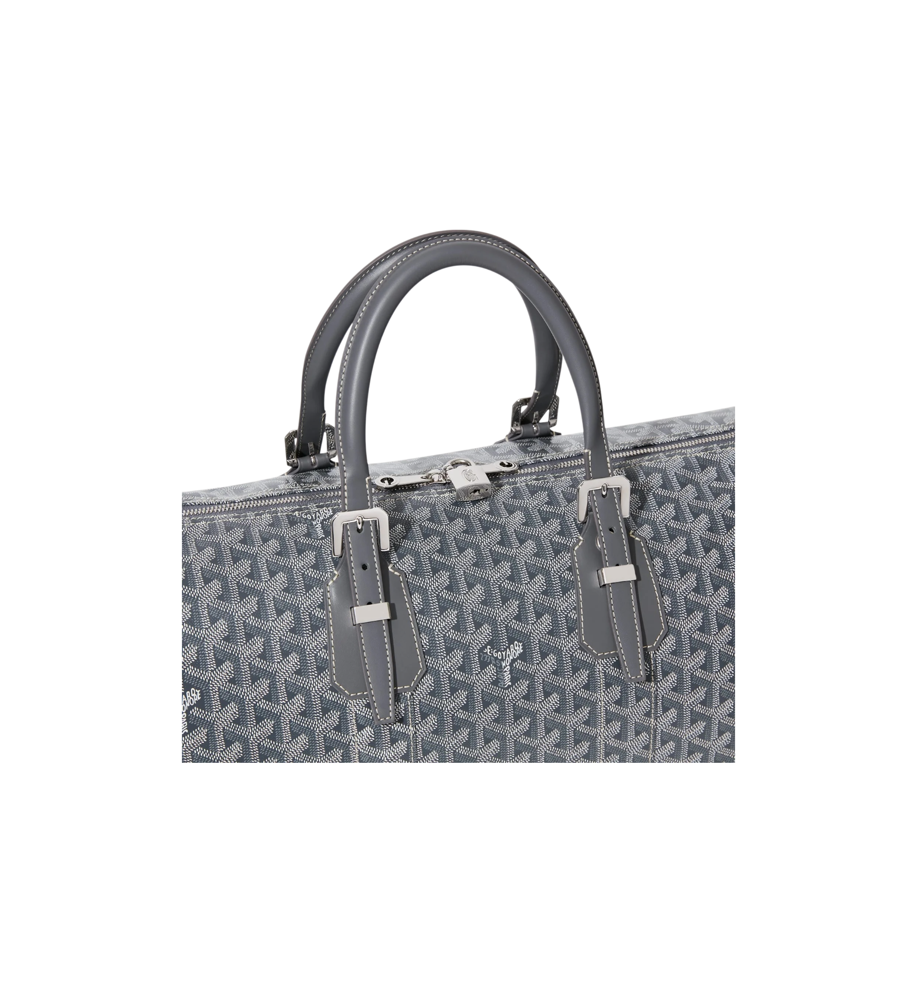 Goyard Boston 45 Bag "Grey"