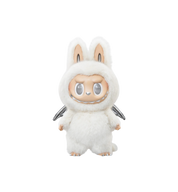 Pop Mart The Monsters Labubu Zimomo Angel in Clouds Figure + Tote Bag