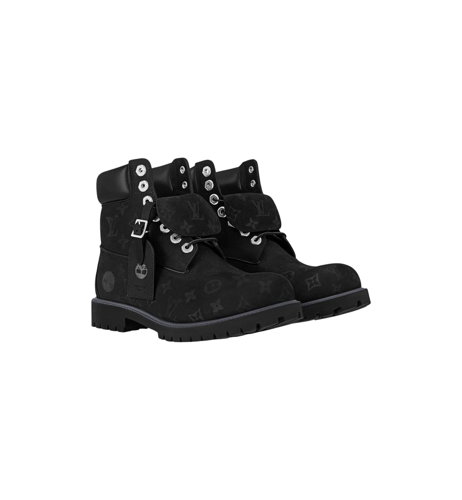 Louis Vuitton Timberland 6" Ankle Boot "Black Monogram"