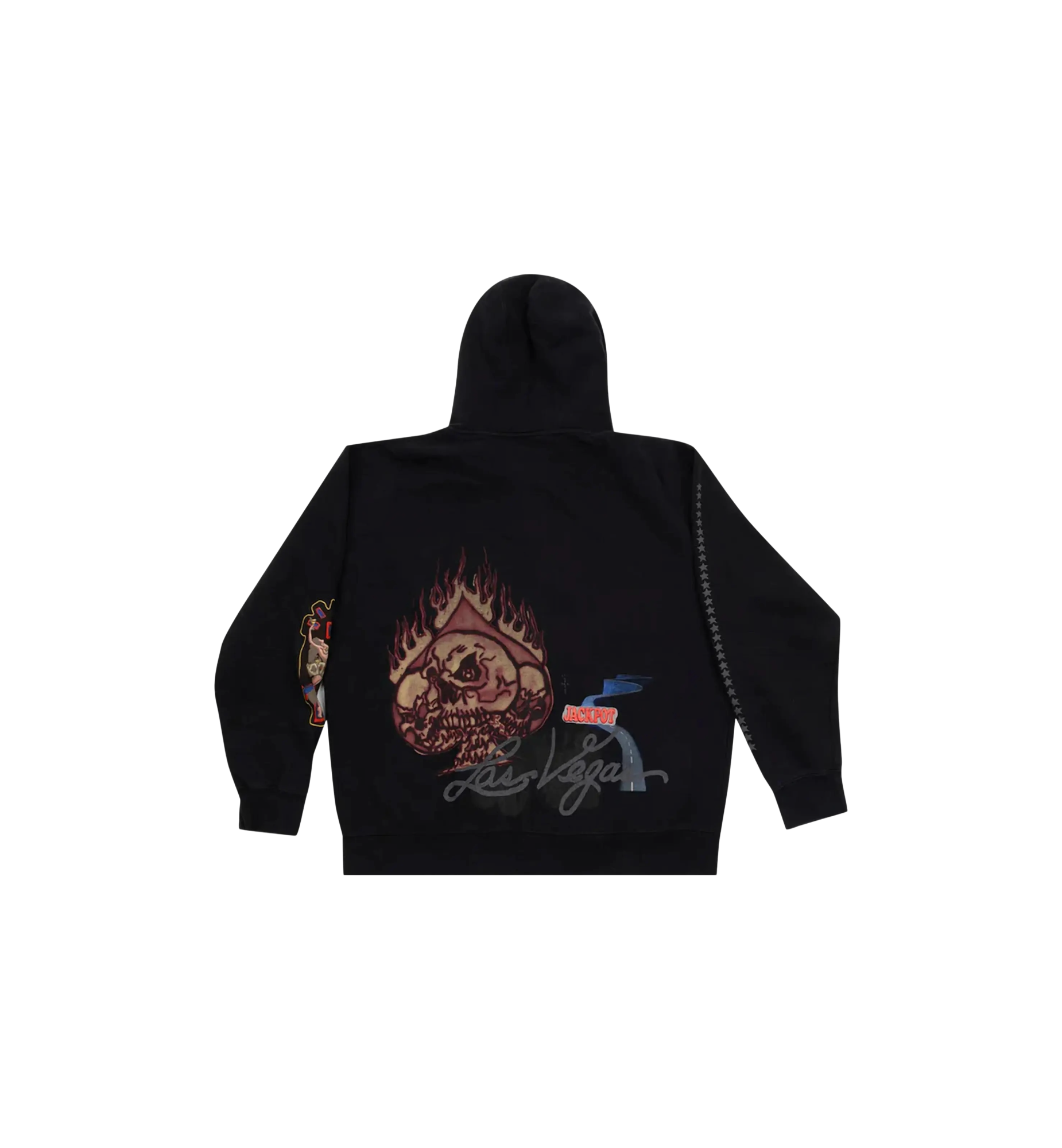 Travis Scott Road to Utopia Las Vegas Aces Zip Hoodie "Black"