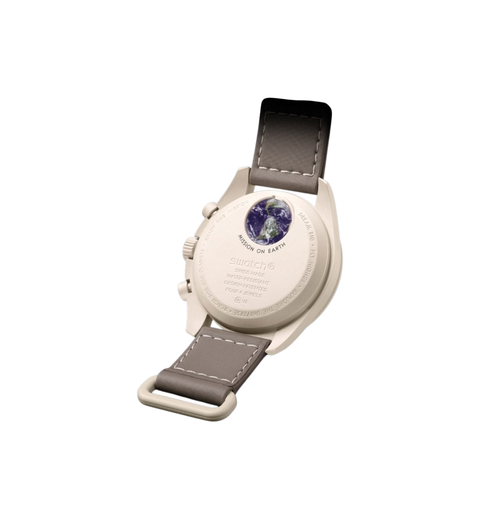 Swatch x Omega Bioceramic Moonswatch Mission On Earth "Desert"