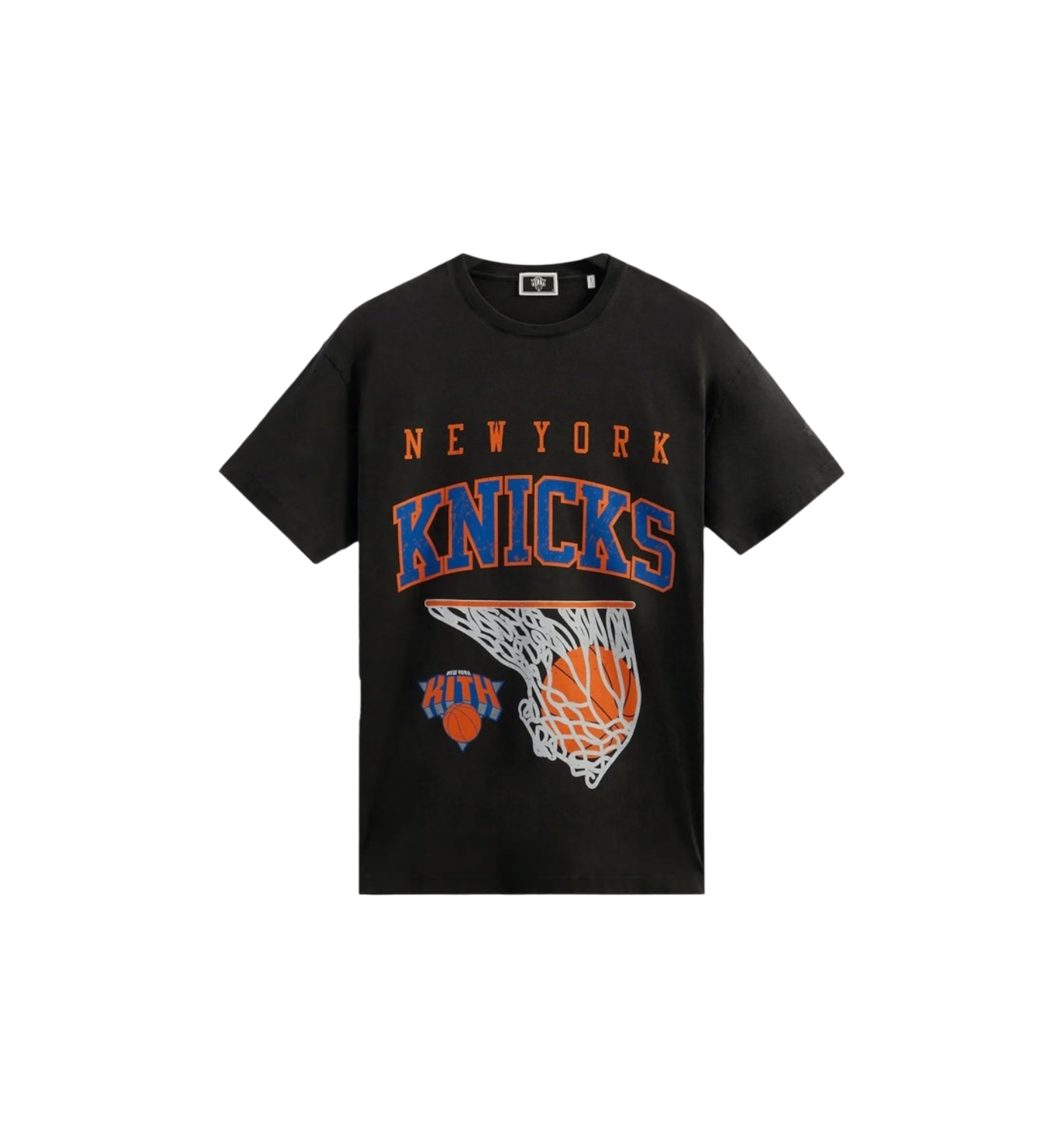 Kith New York Knicks Basketball Vintage Tee "Black"