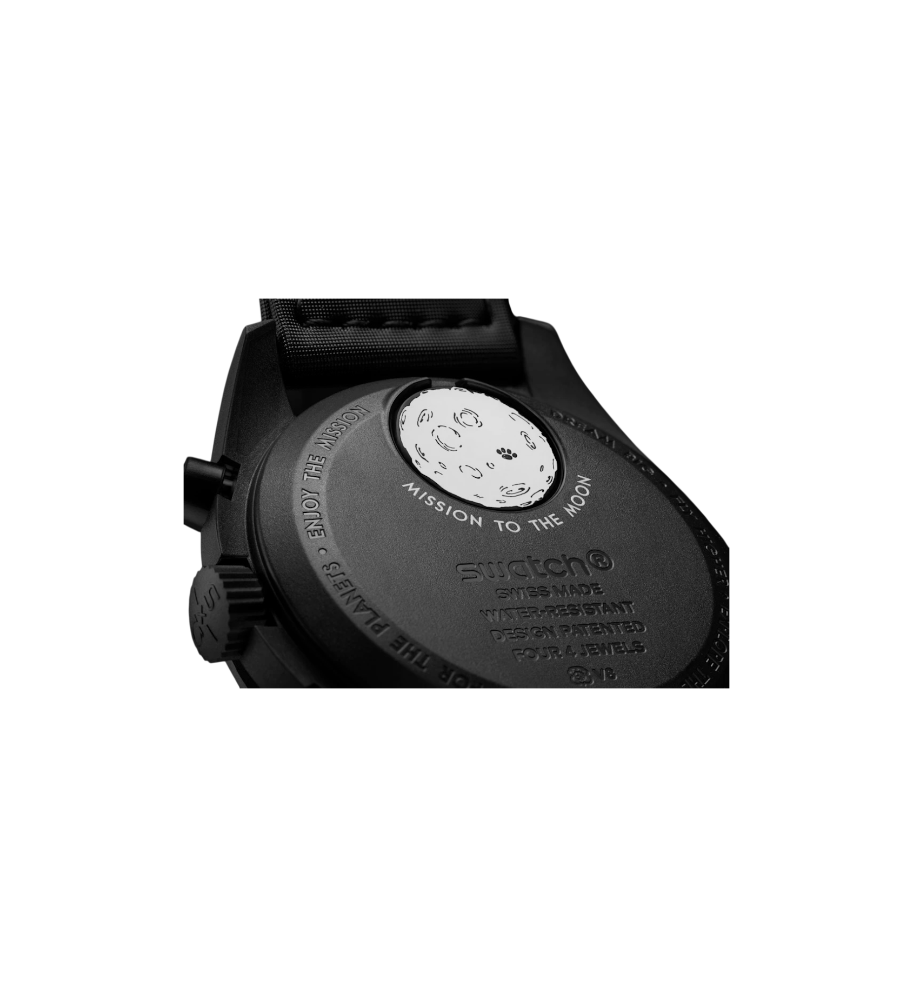 Swatch x Omega Bioceramic Moonswatch Mission To Moonphase "New Moon"