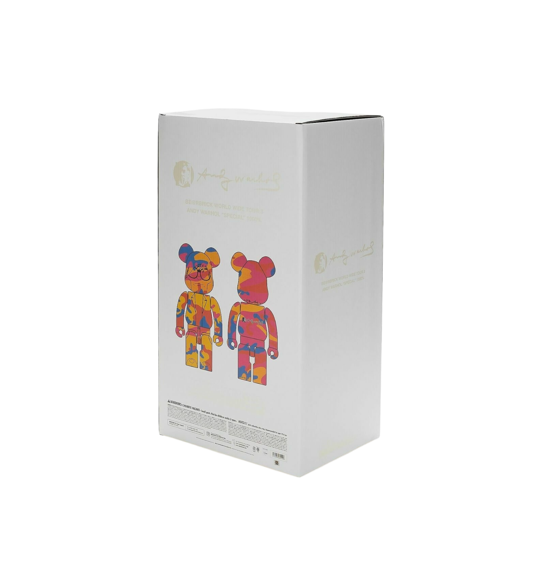 BE@RBRICK x Andy Warhol (Special) 1000% "Multi"