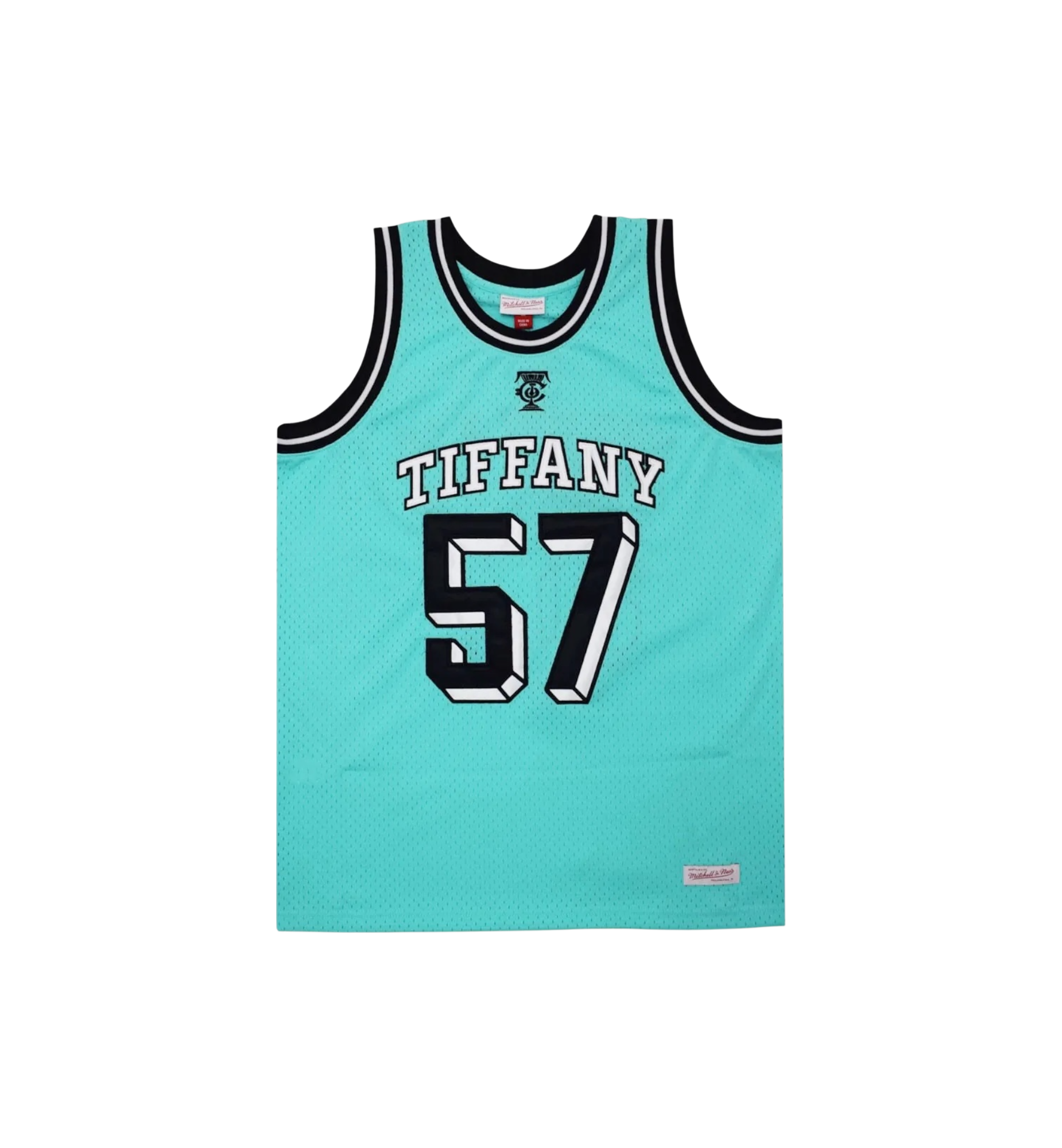 Tiffany & Co. x NBA x Mitchell & Ness Basketball Jersey "Tiffany Blue/Black"