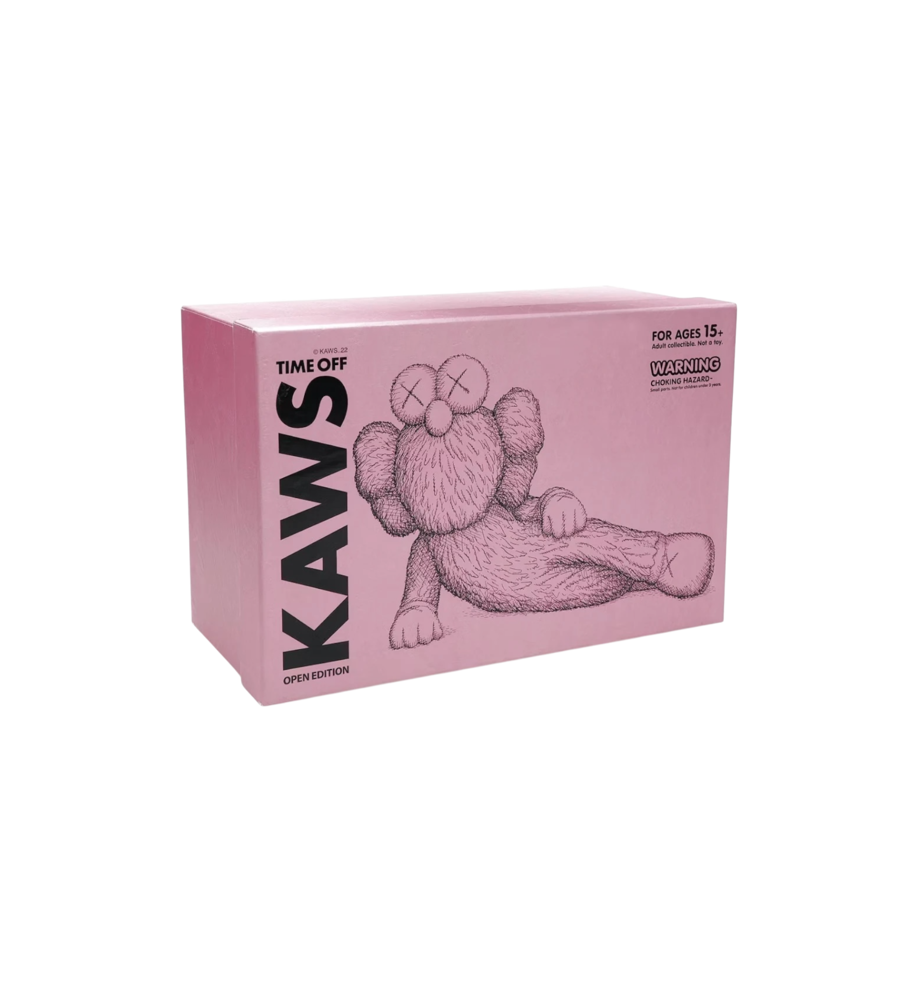 KAWS Time Off Vinyl Figure "Pink"