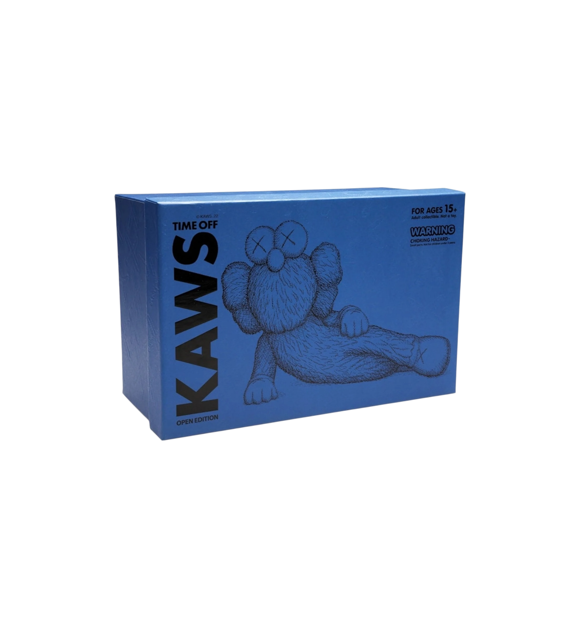 KAWS Time Off Vinyl Figure "Blue"