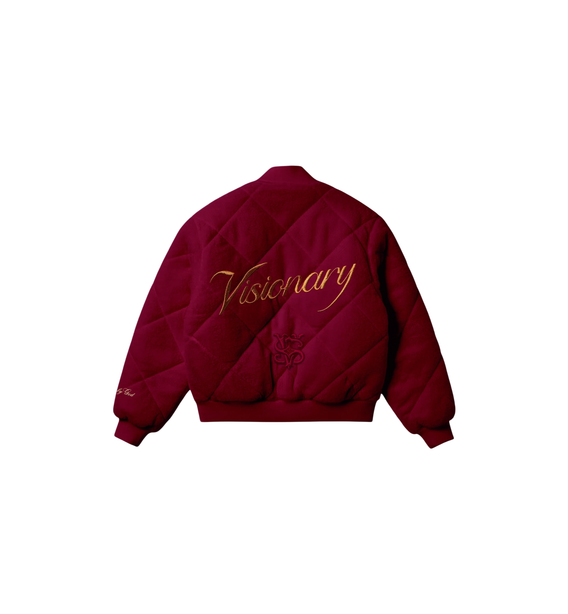 Street Visionaries Visionaire - Reversible Bomber Jacket "Noir Black/Imperial Wine"