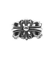 Chrome Hearts Floral Cross Ring "Silver"