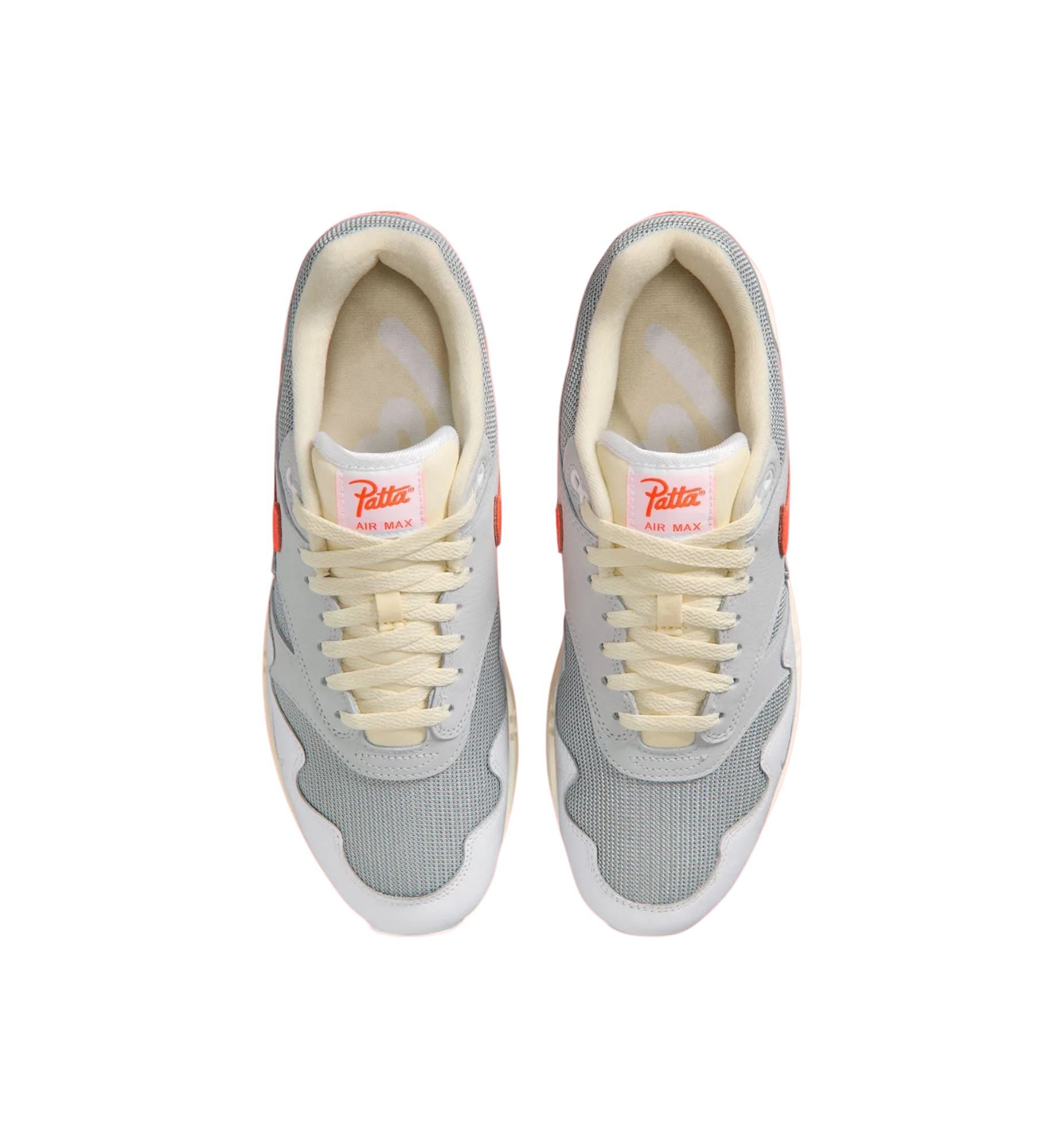 Nike Air Max 1 "Patta Waves White Hyper Crimson"