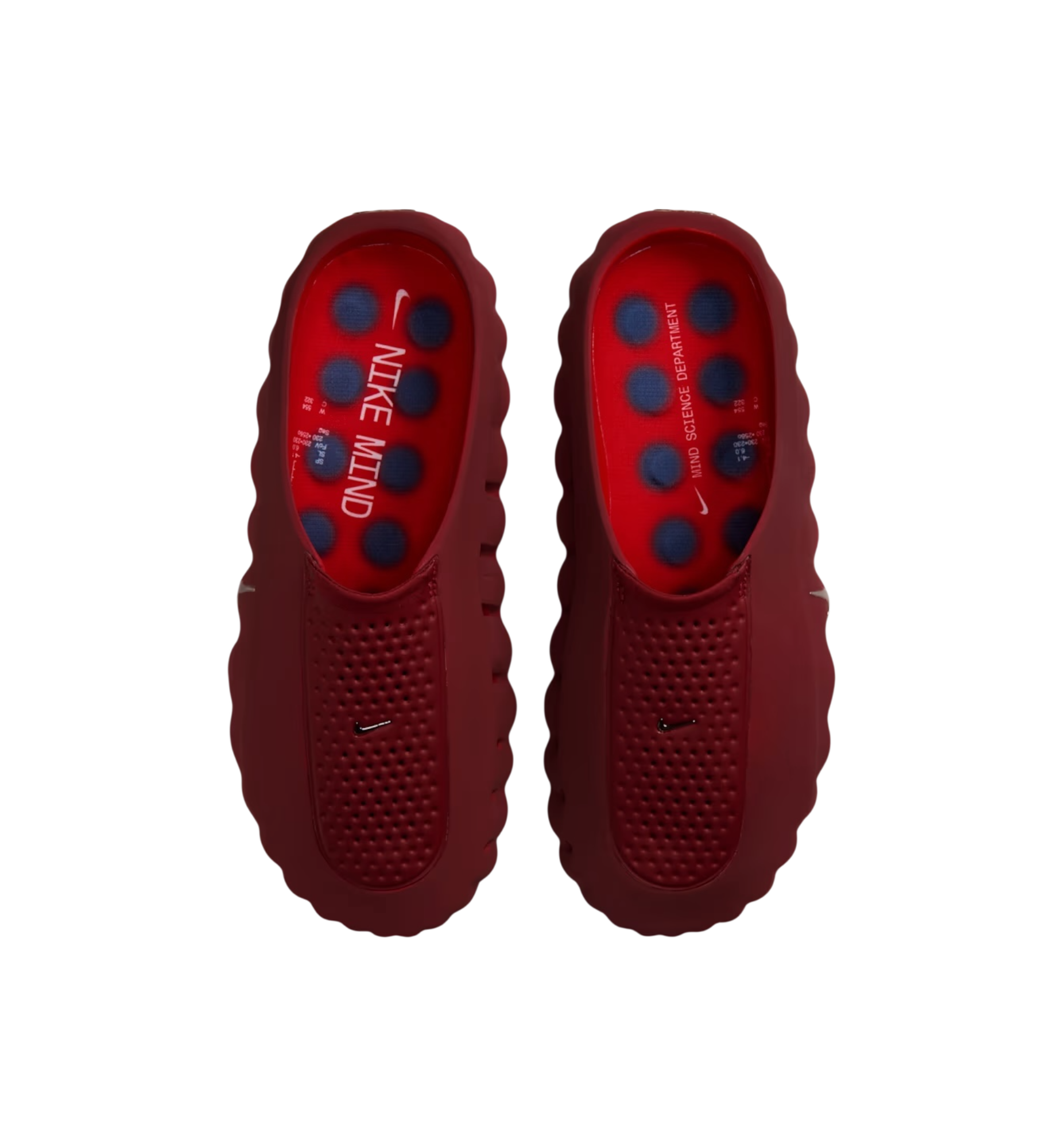 Nike Mind 001 Slide "Team Red University Red"