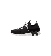 Hermes Lift Slip-On Sneaker "Noir/Blanc"