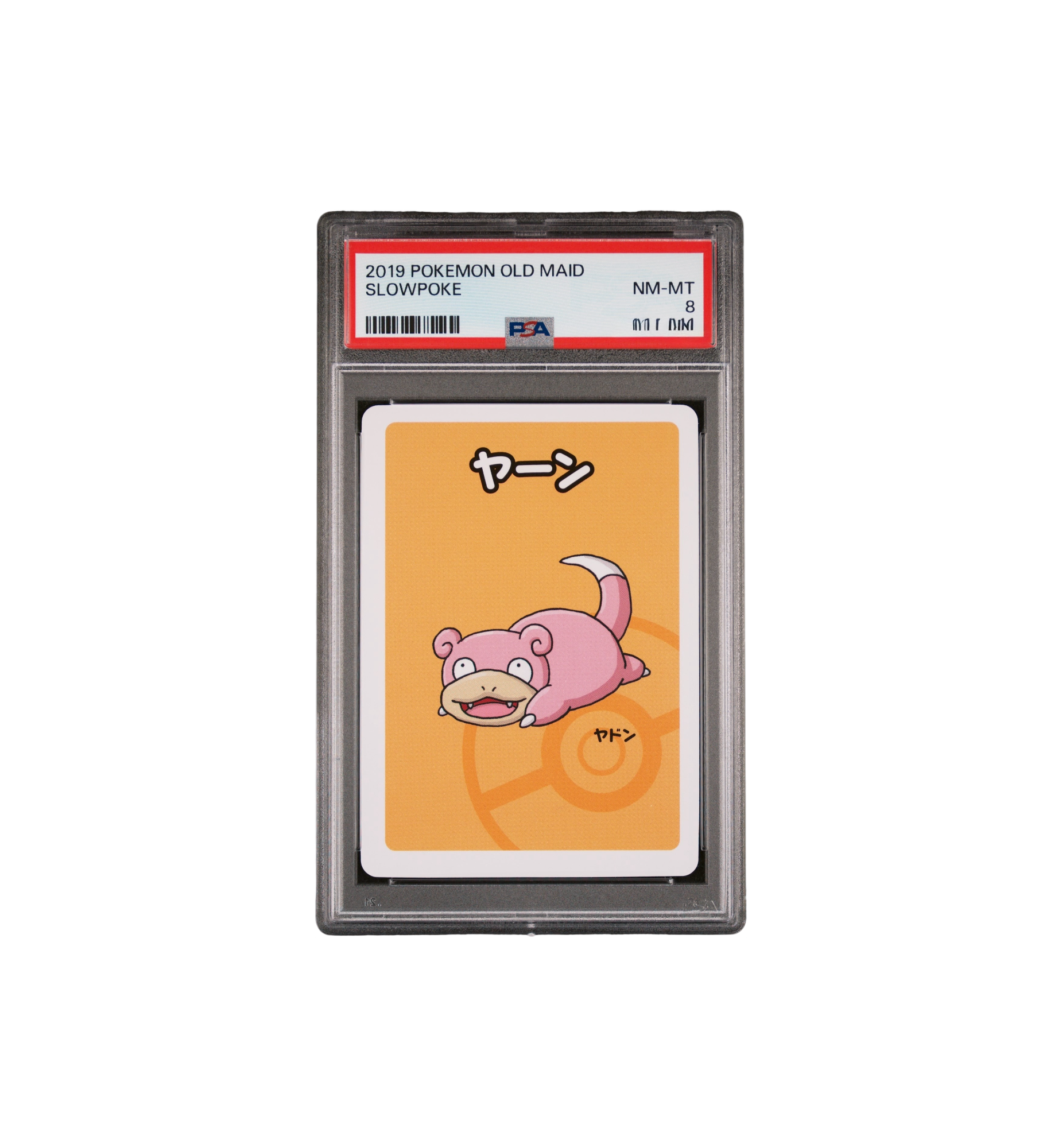 2019 Pokemon Old Maid (NM-MT 8) "Slowpoke"