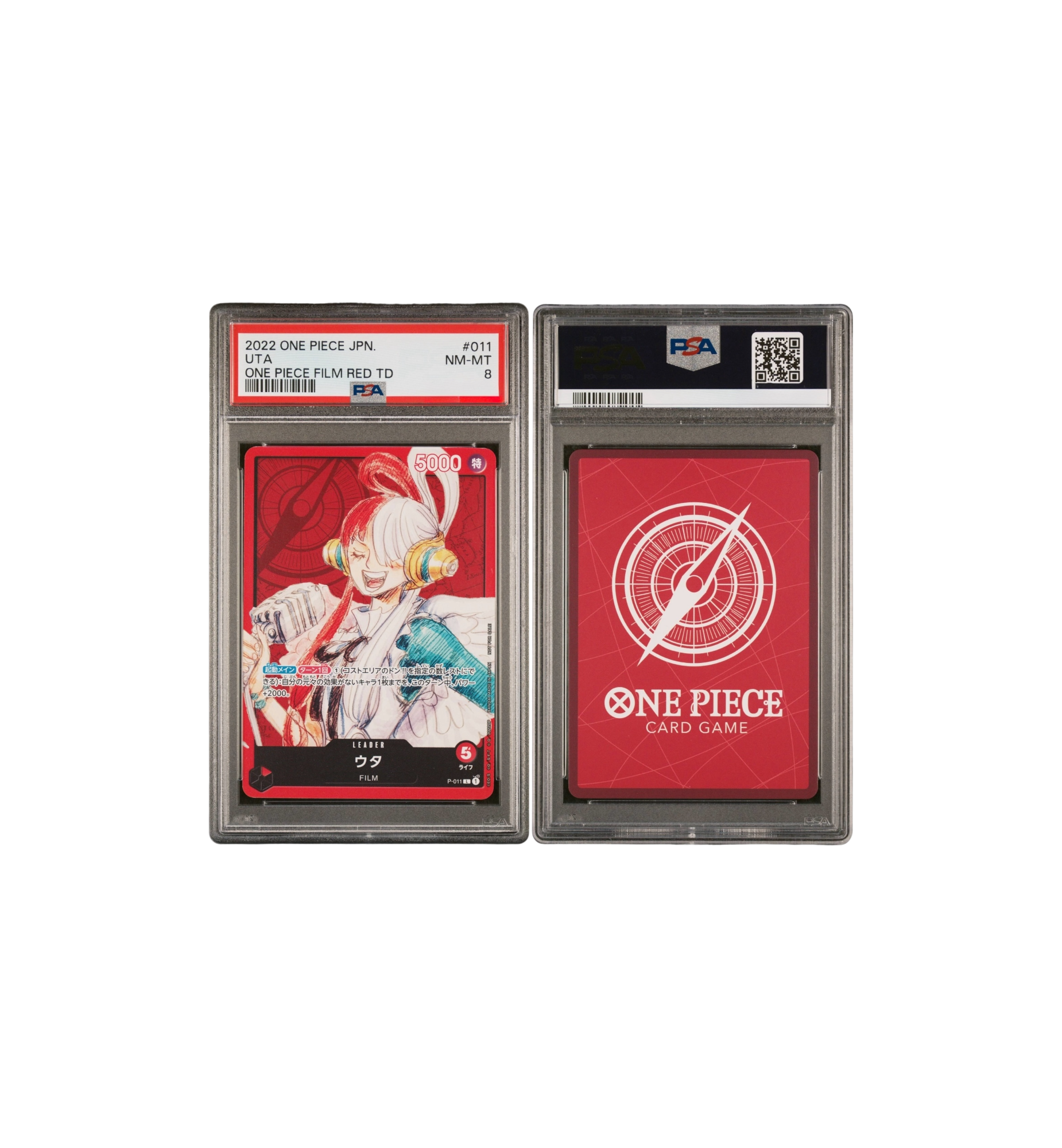2022 One Piece Japanese Film Red TD (NM-MT 8) "UTA"