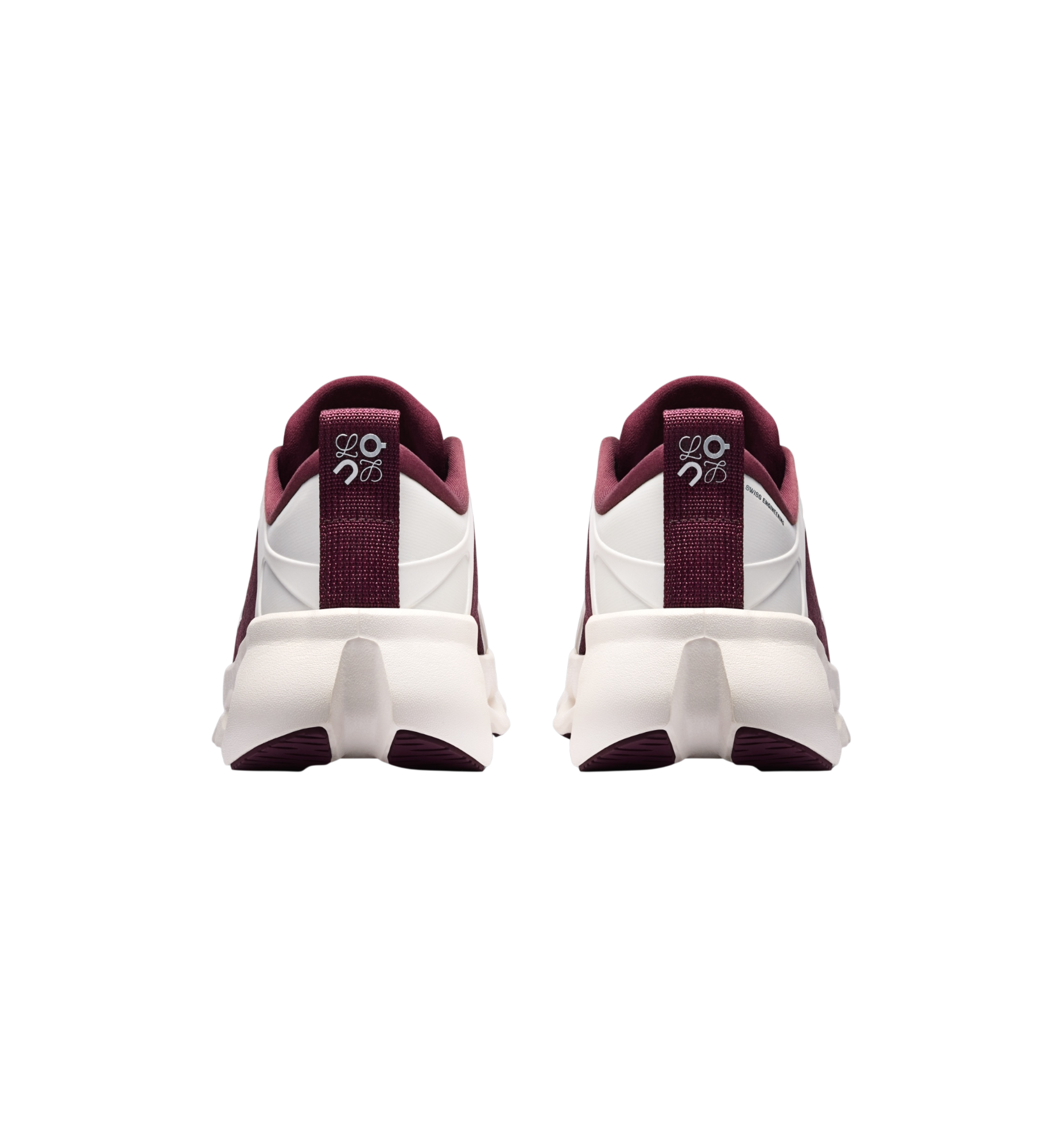 On Running Cloudsolo "LOEWE Burgundy/Eggshell"
