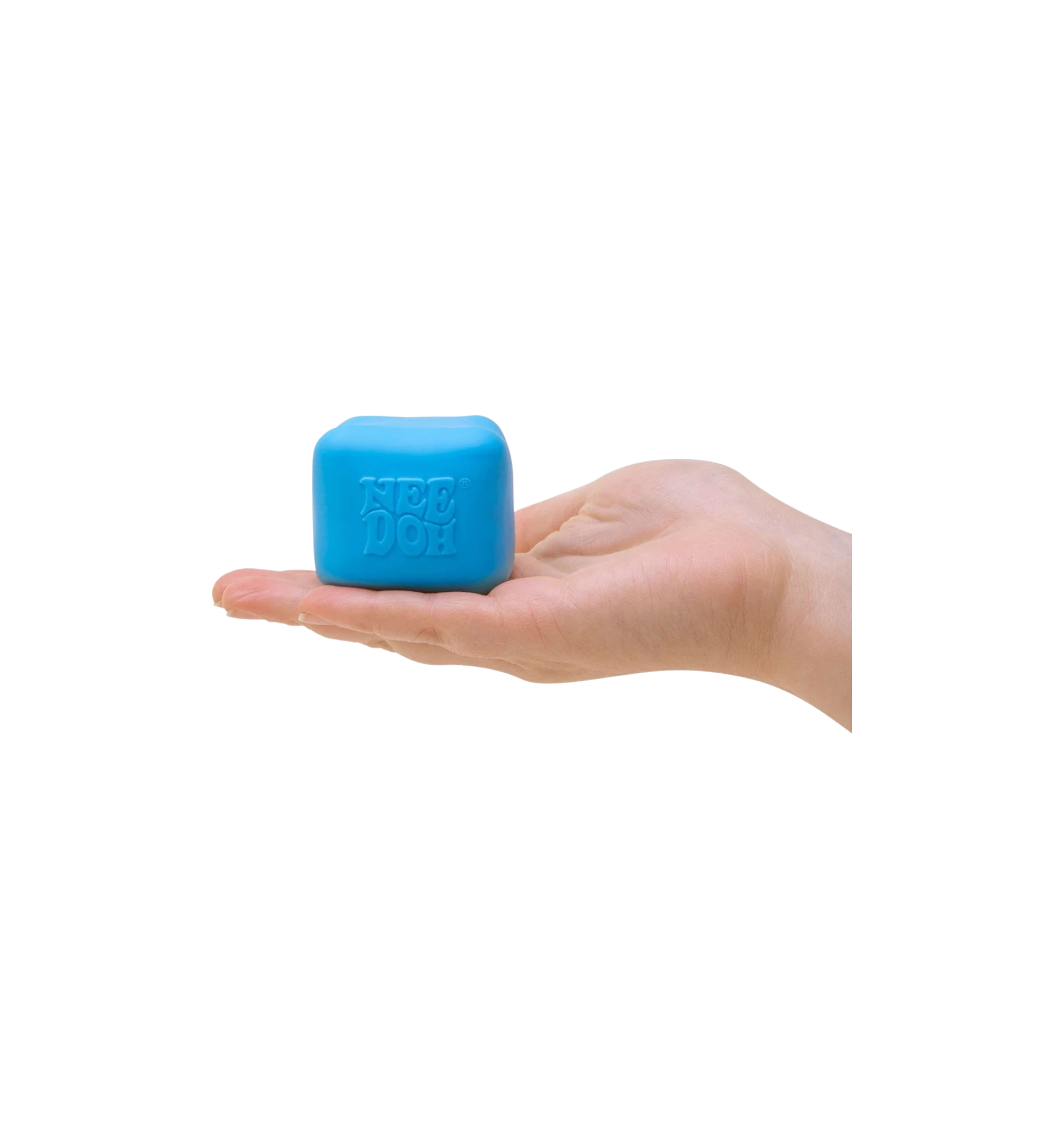NeeDoh Color Changing Cube Squishy Fidget Toy "Blue"