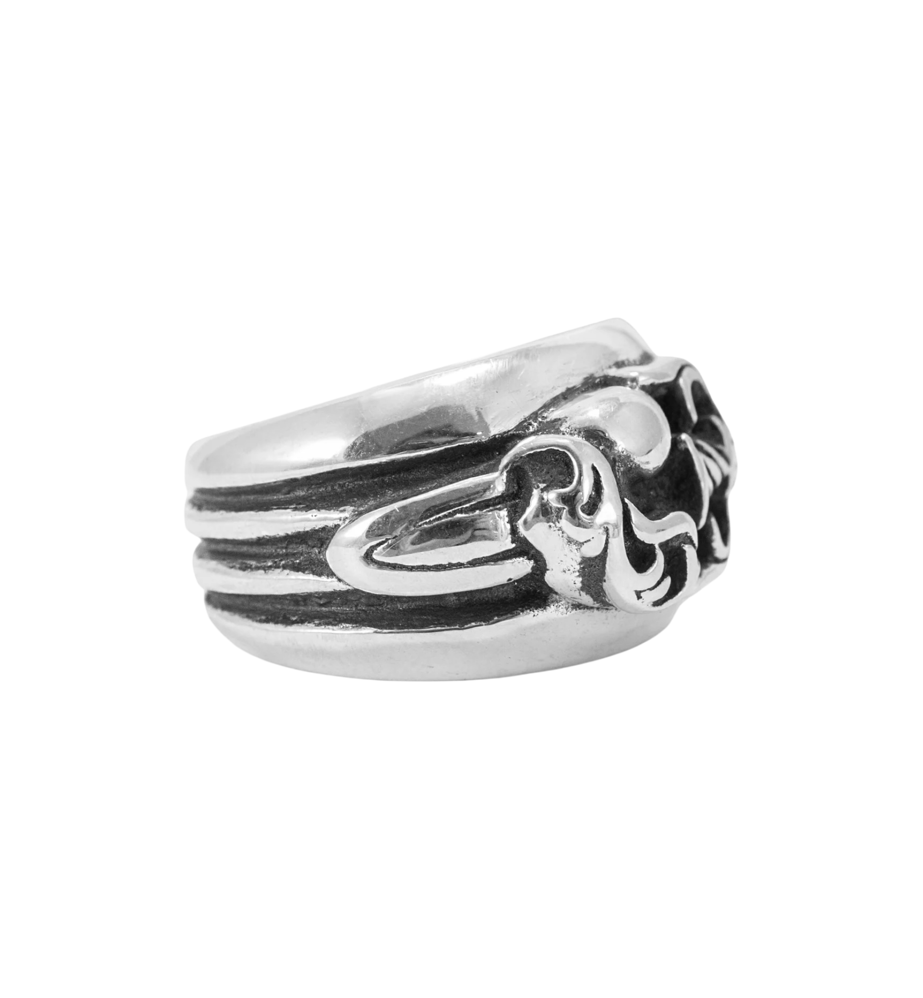 Chrome Hearts Dagger Heart Ring "Silver"