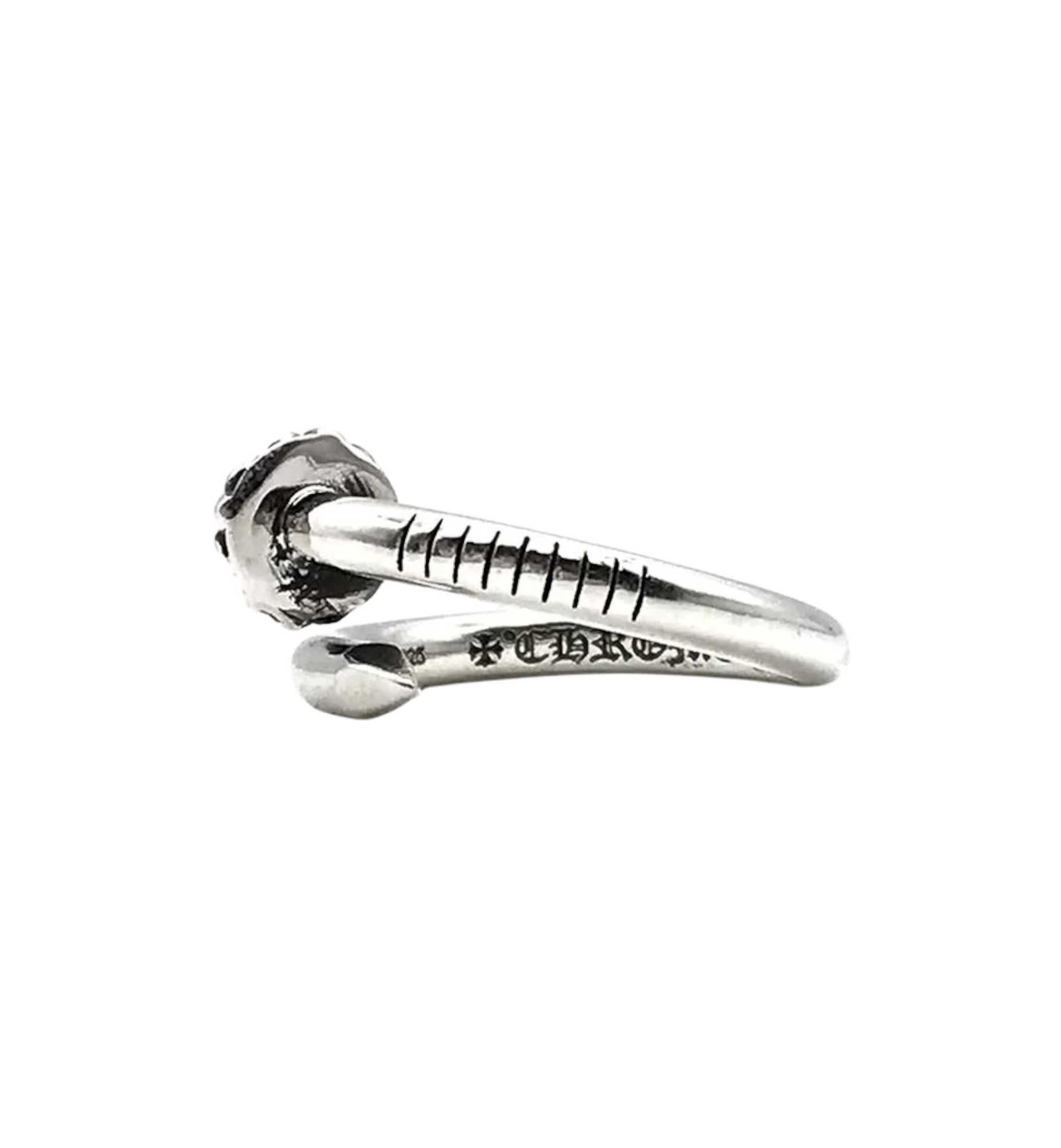 Chrome Hearts Cross Nail Ring "Silver"