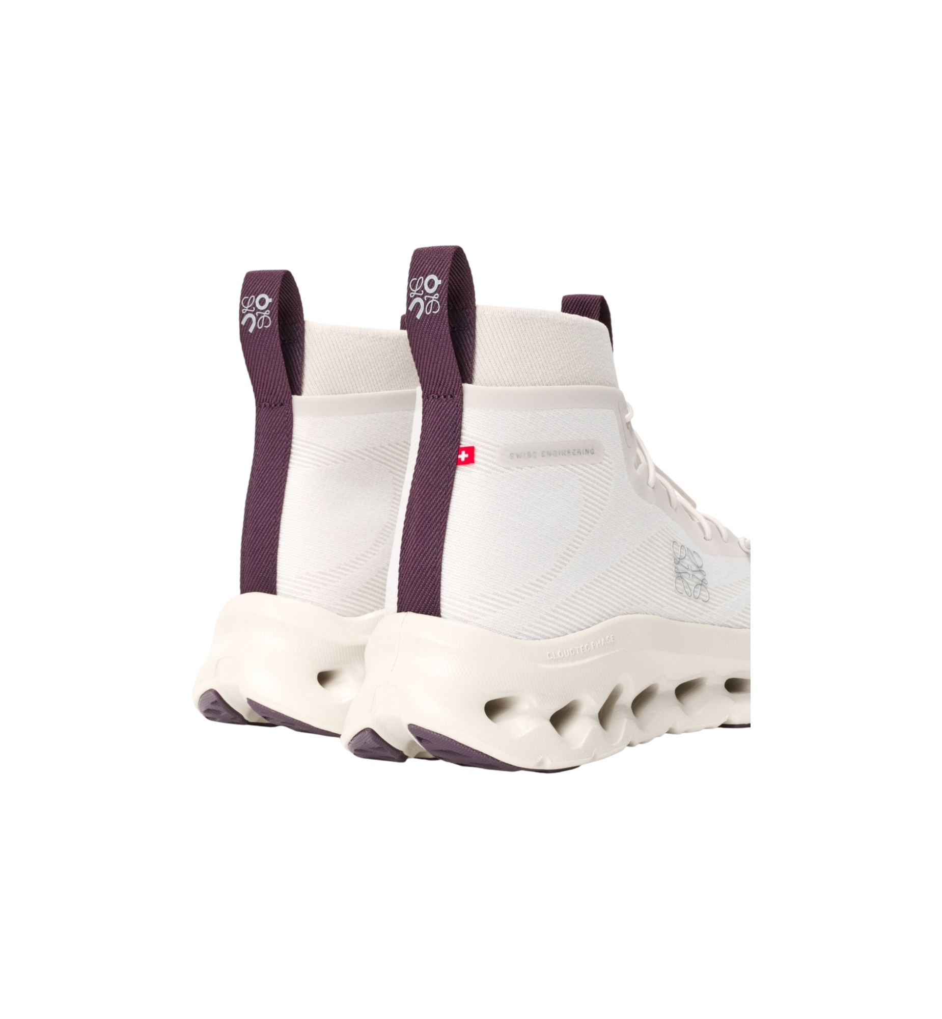 On Running Cloudtilt Hi "LOEWE Sand Oatmeal Plum"