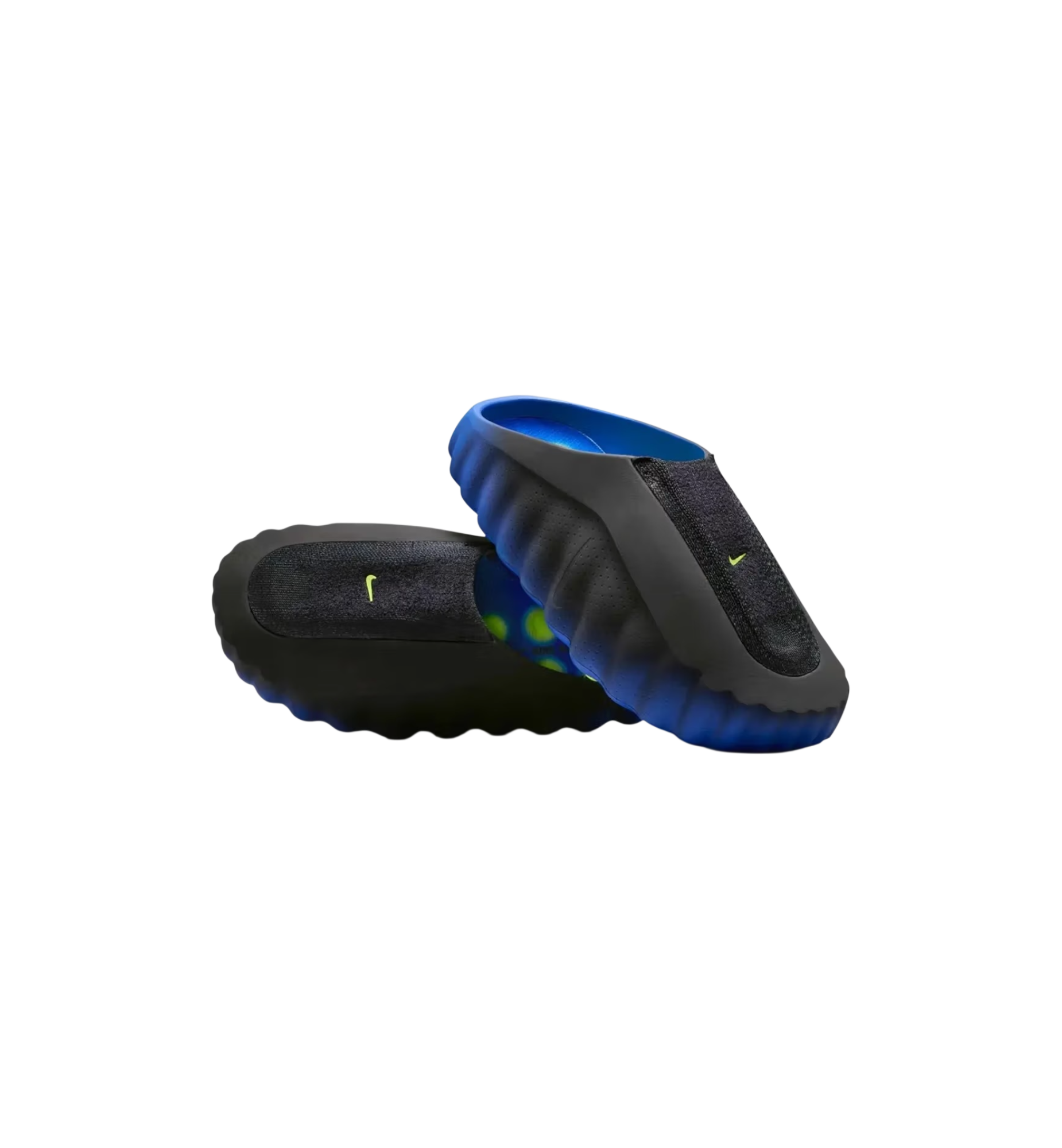 Nike Mind 001 Flyknit Slide "Hyper Royal Black"