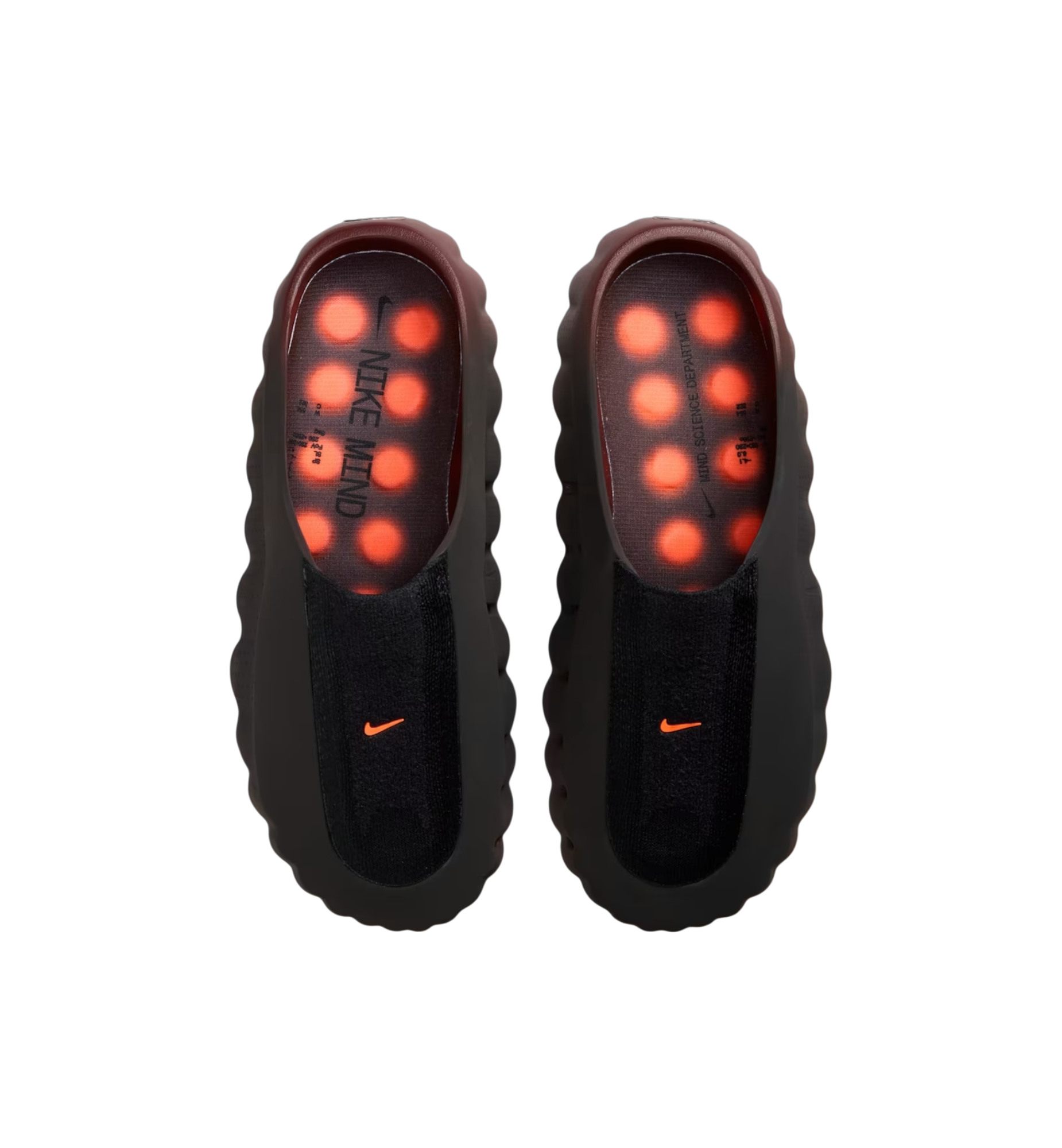 Nike Mind 001 Flyknit Slide "Bronze Eclipse Total Orange"