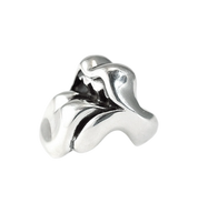 Chrome Hearts Rolling Stone Ring "Silver"