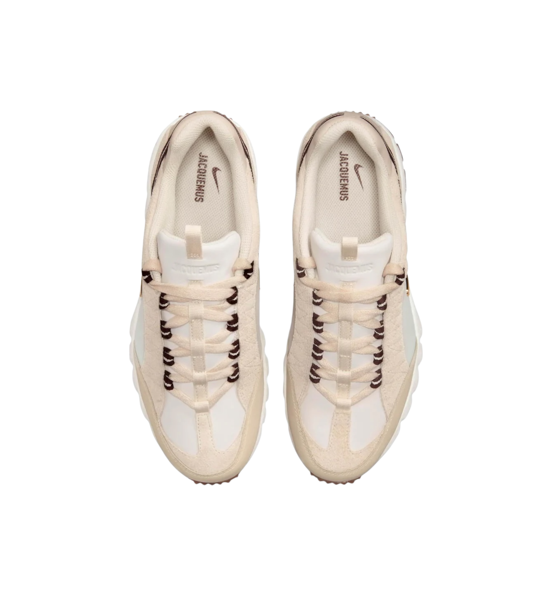 Nike Air Humara LX Jacquemus Light Bone Gold top view at Stashed UAE