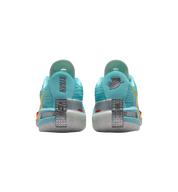 Nike Air Zoom GT Cut Titan x Dylan Harper Bleached Aqua heel view at Stashed UAE