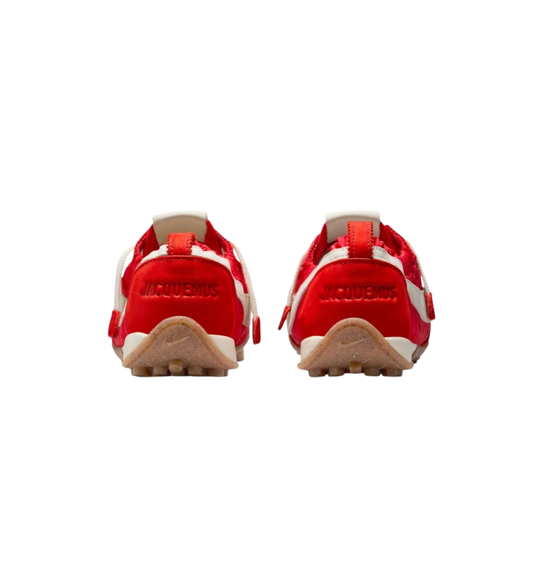 Nike Moon Shoe SP Jacquemus University Red heel view at Stashed UAE