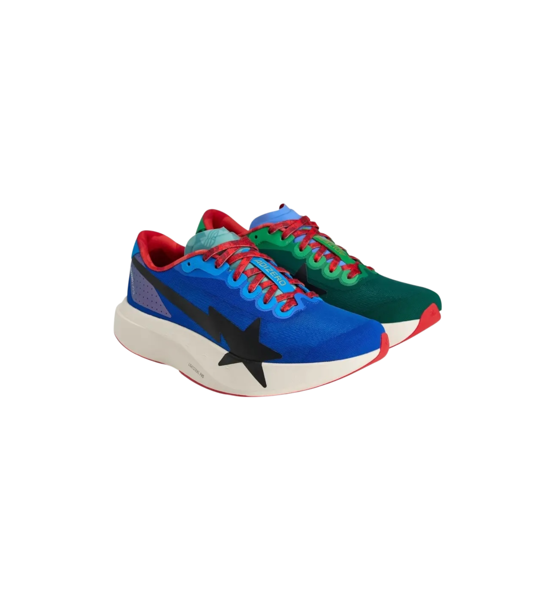Adidas Adizero Evo SL Bape Green Multi pair at Stashed UAE