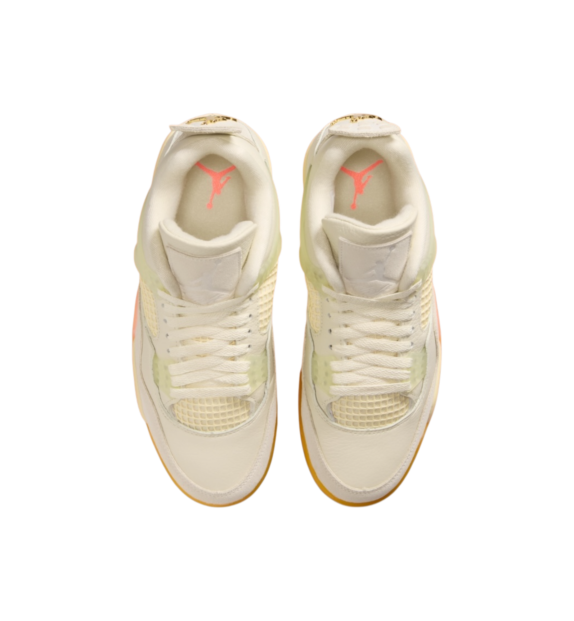 Air Jordan 4 Retro Birds of Paradise top view at Stashed UAE