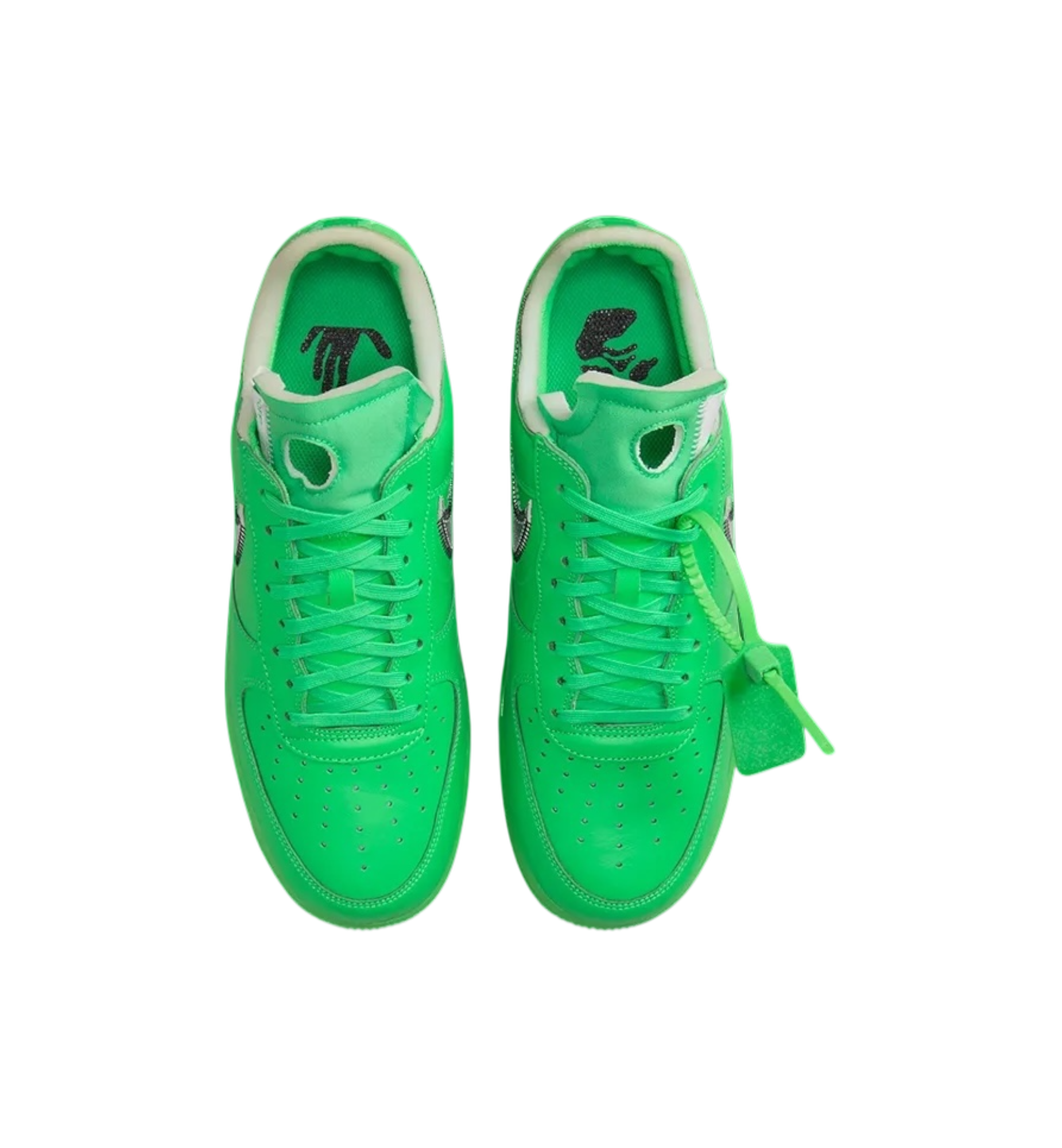 Nike Air Force 1 Low Off-White Brooklyn top view at Stashed UAE