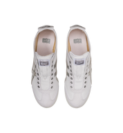 Onitsuka Tiger Mexico 66 Slip-On White Pure Silver top view at Stashed UAE