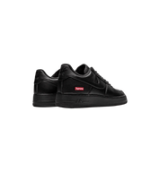 Nike Air Force 1 Low Supreme Black heel view at Stashed UAE