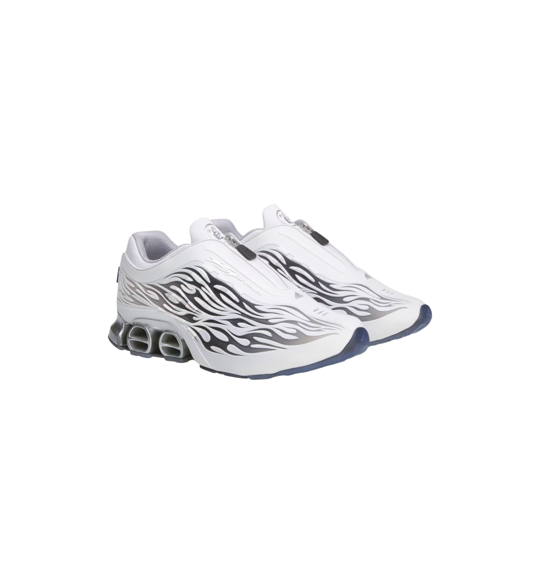Adidas Megaride S2 Hellstar White Black pair at Stashed UAE
