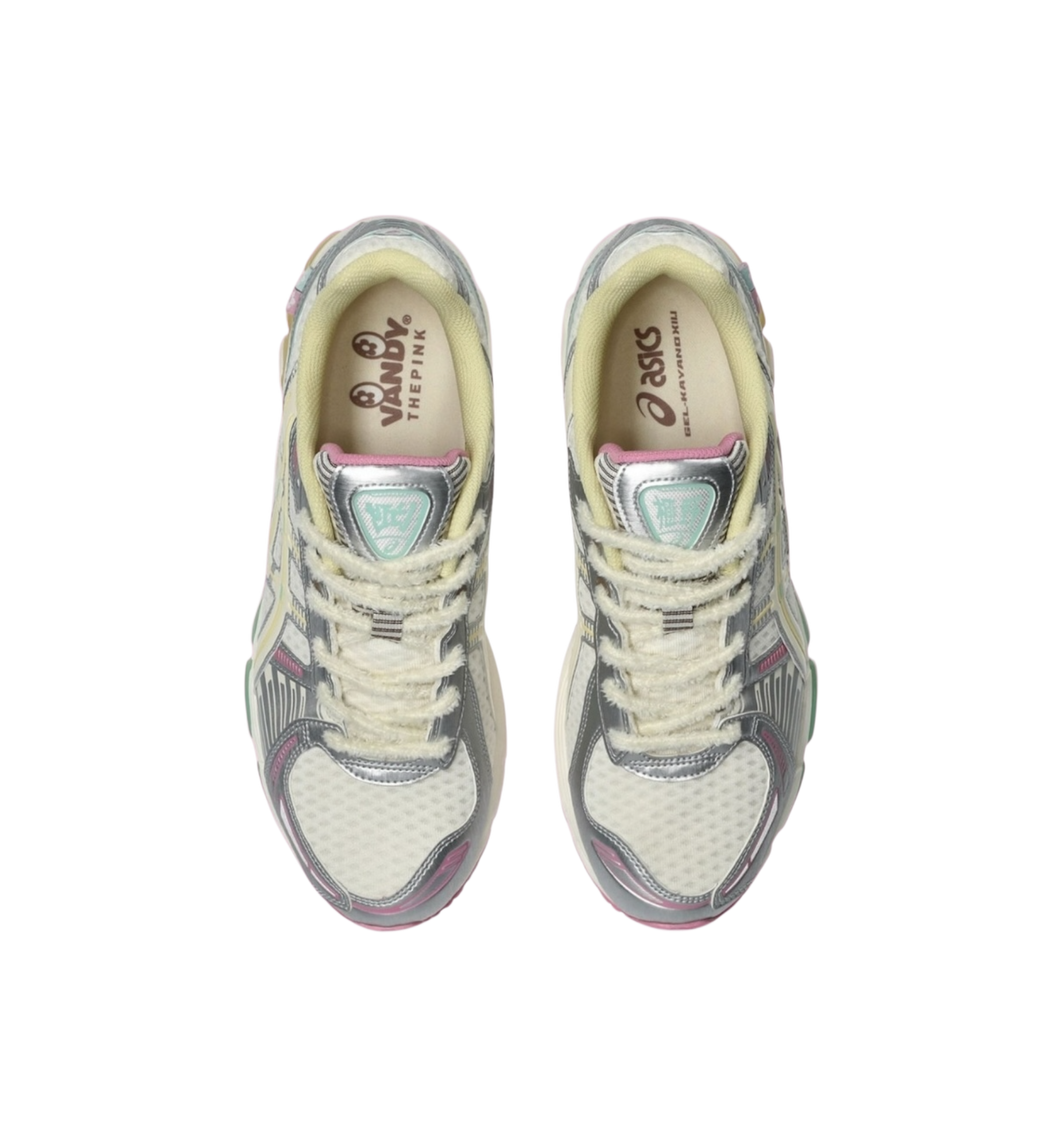 ASICS GEL-KAYANO 12.1 Vandy The Pink Vanilla top view at Stashed UAE
