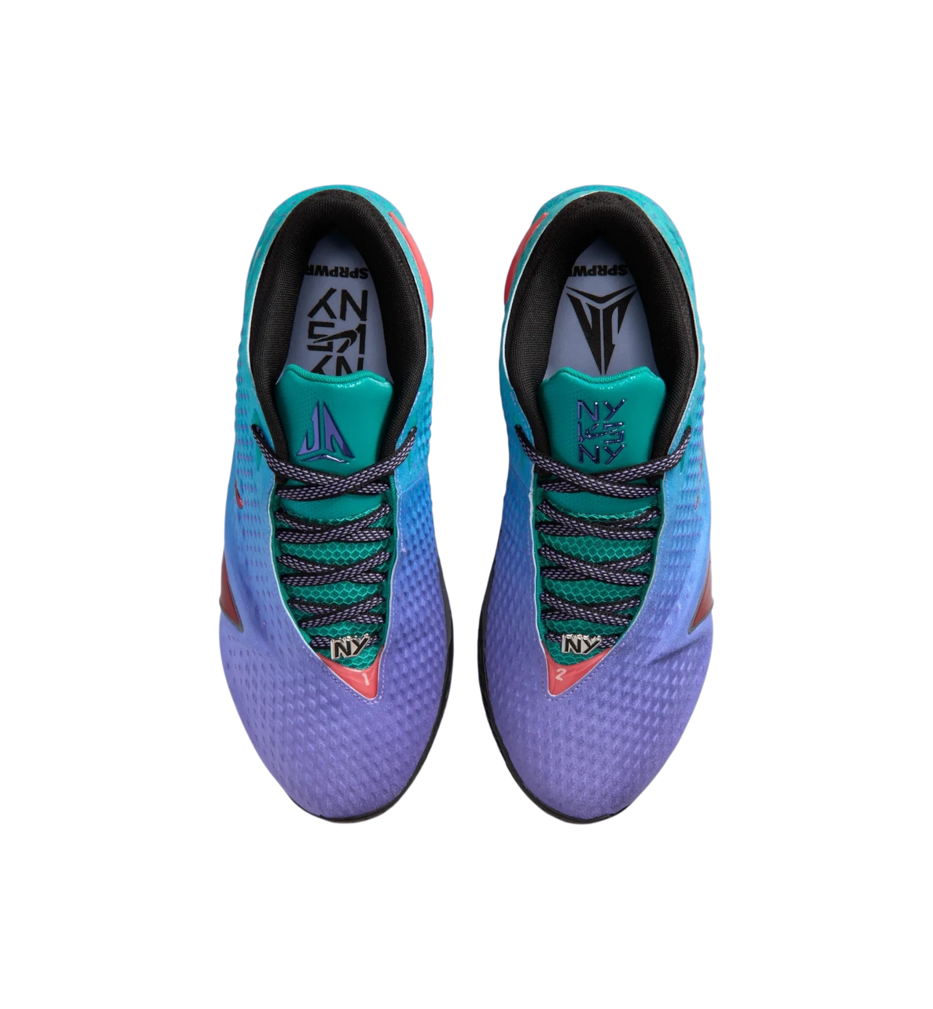 Nike Ja 4 NY vs. NY top view at Stashed UAE