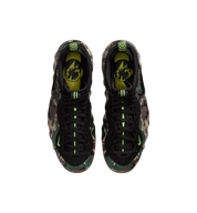 Nike Air Foamposite Pro Army Camo 2026 top view at Stashed UAE