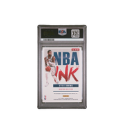 2017 Panini Contenders NBA Ink Autographs 07/25 GEM MT 10 Kyrie Irving back view at Stashed UAE
