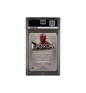 2007 Upper Deck Jordan Chronicles GEM MT 10 Michael Jordan back view at Stashed UAE